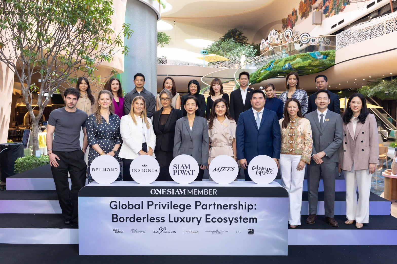 กลุ่มบริษัทสยามพิวรรธน์ ตอกย้ำบทบาท Game Changer ประกาศความร่วมมือครั้งประวัติศาสตร์ร่วมกับ BELMOND, GALERIES LAFAYETTE, INSIGNIA และ MJETS ยกระดับลักชูรีไร้พรมแดน